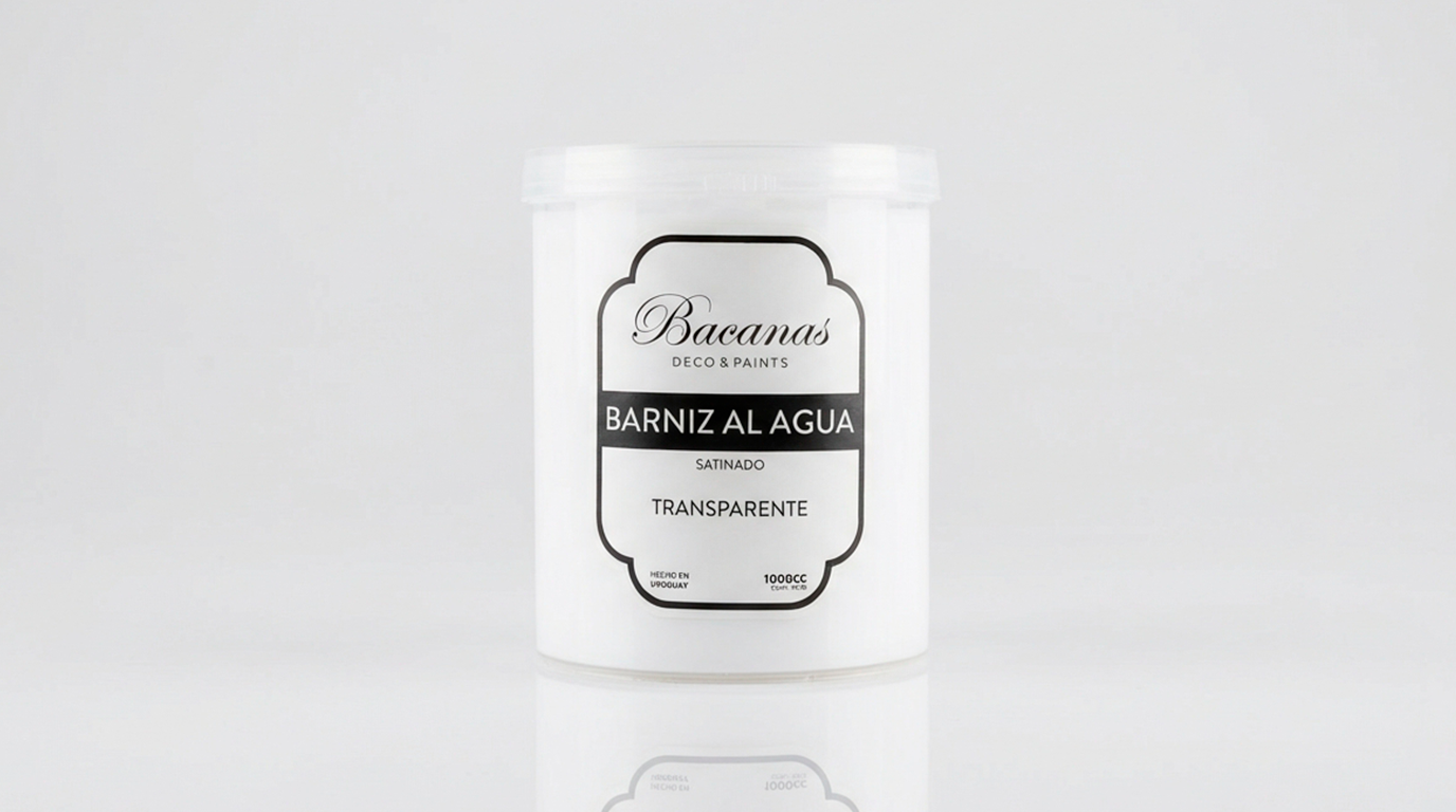 Barniz Bacanas – Barniz al agua 1000cc