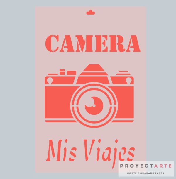 Stencil Camara Chico