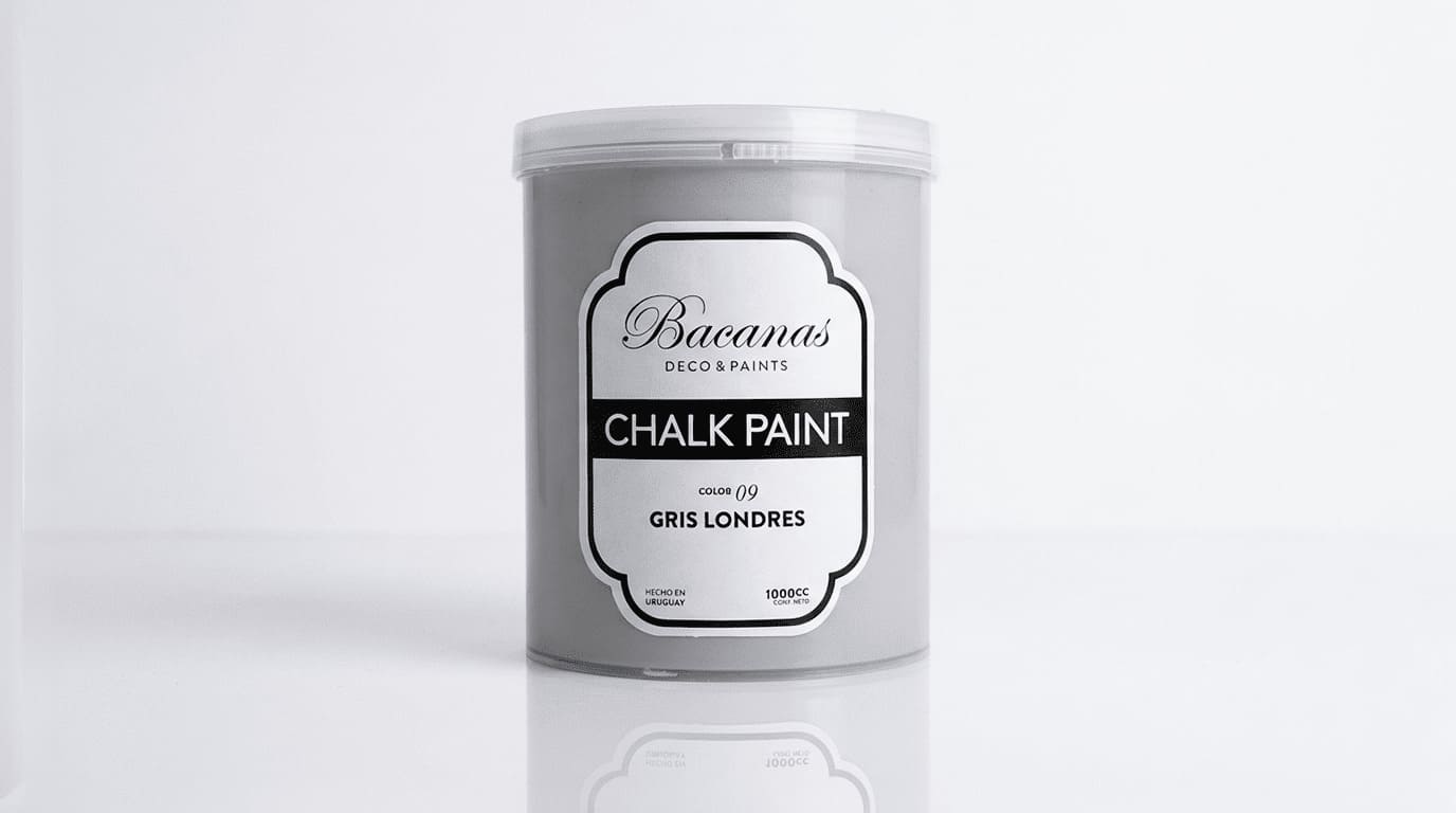 Chalk Paint N°9 – Gris Londres 1000cc