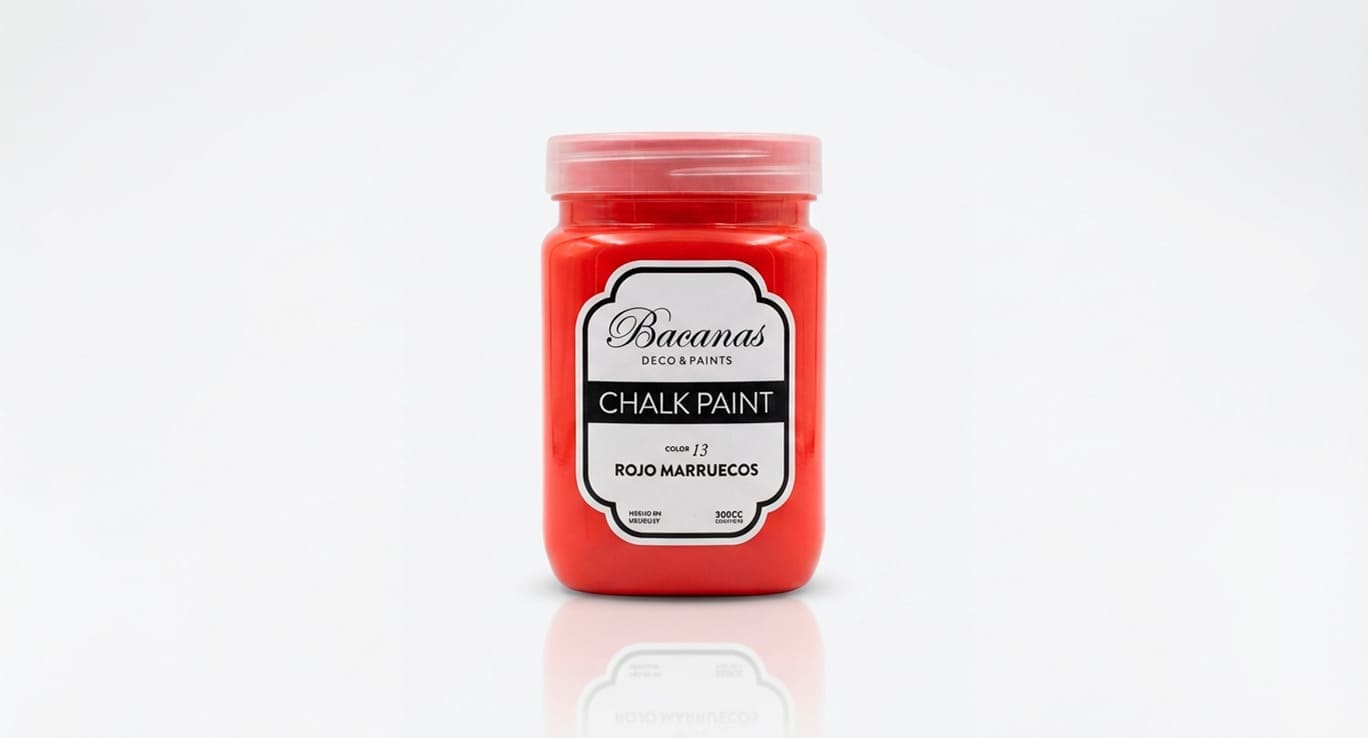 Chalk Paint N°13 - Rojo Marruecos - 300cc