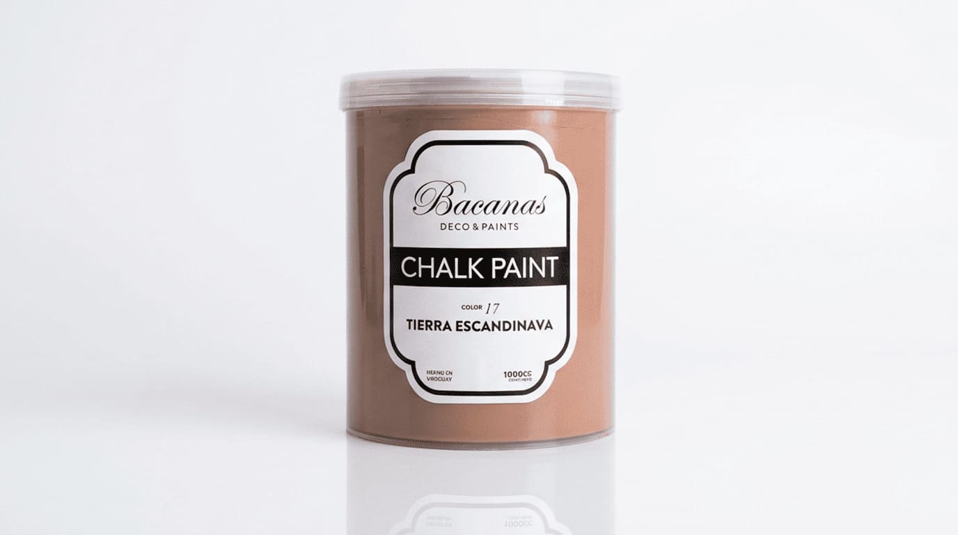 Chalk Paint N°17 – Tierra Escandinava 1000cc