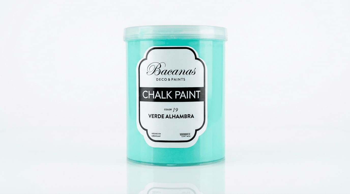 Chalk Paint N°19 – Verde Alhambra 1000cc